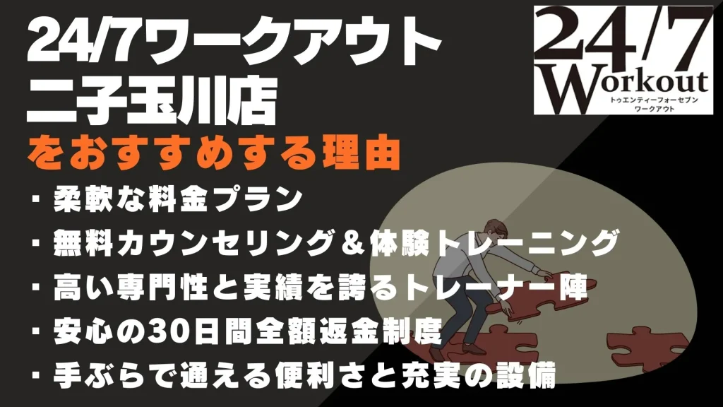 24/7ワークアウト 二子玉川店 口コミ